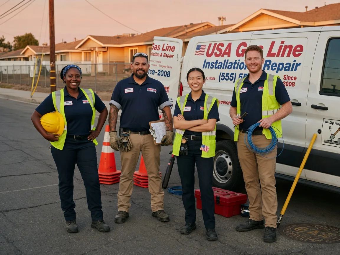 Gas Line Installation company in Petrolia, PA